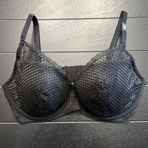 Victoria Secret Black Fishnet Bra